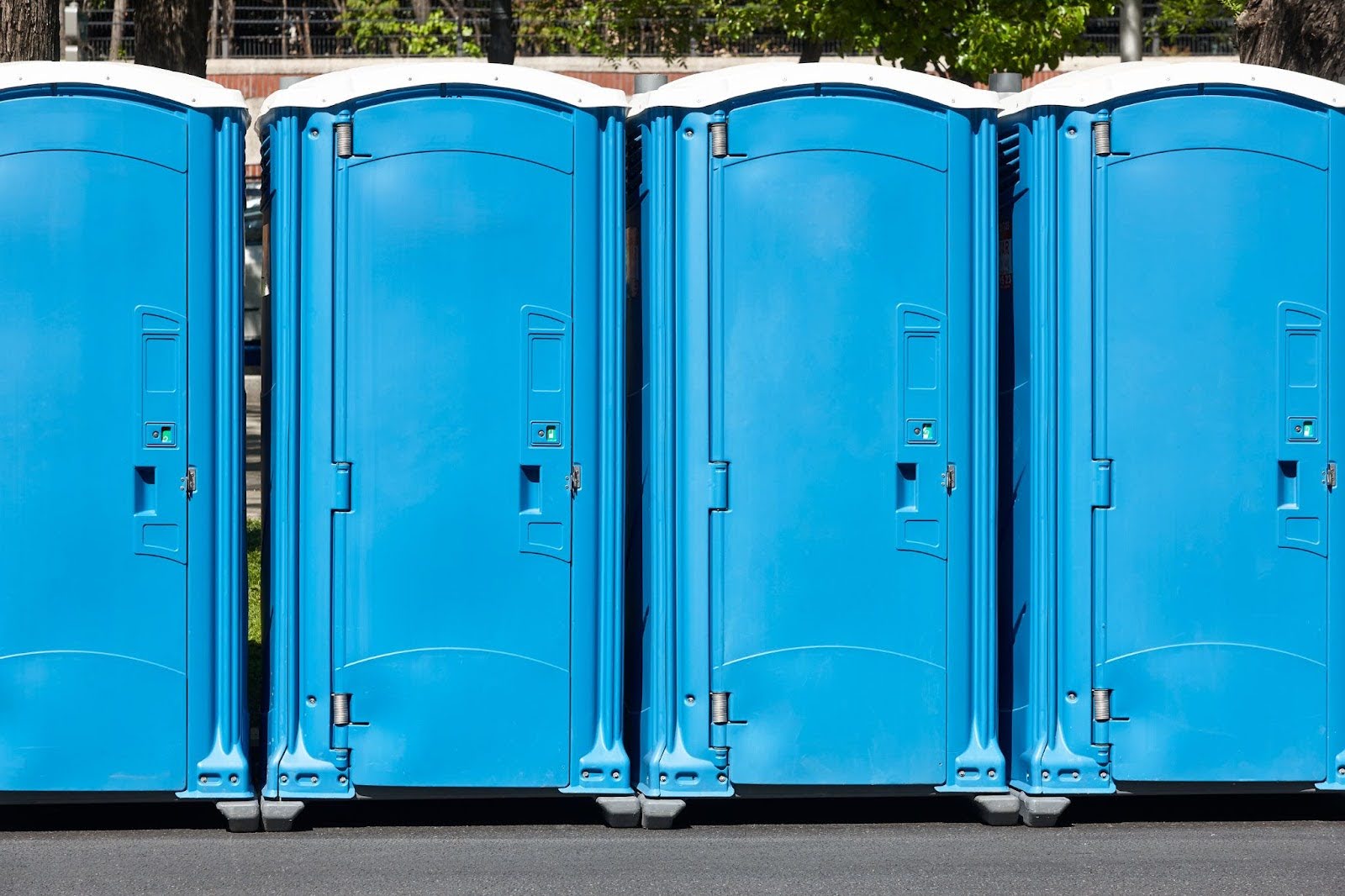 Luxury restroom trailer rentals in Dallas, TX for weddings and VIP events